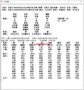 生辰八字起名软件（电脑端），赠送姓氏模板-学社山中人