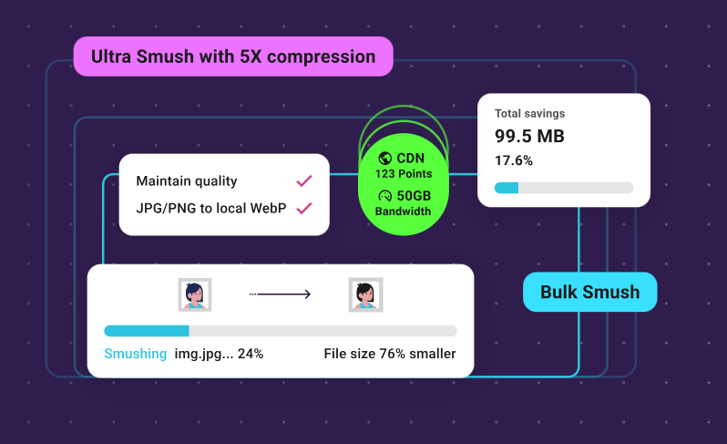 [亲测可用]WP Smush Pro v3.16.5（汉化版）– WordPress图像优化插件-学社山中人